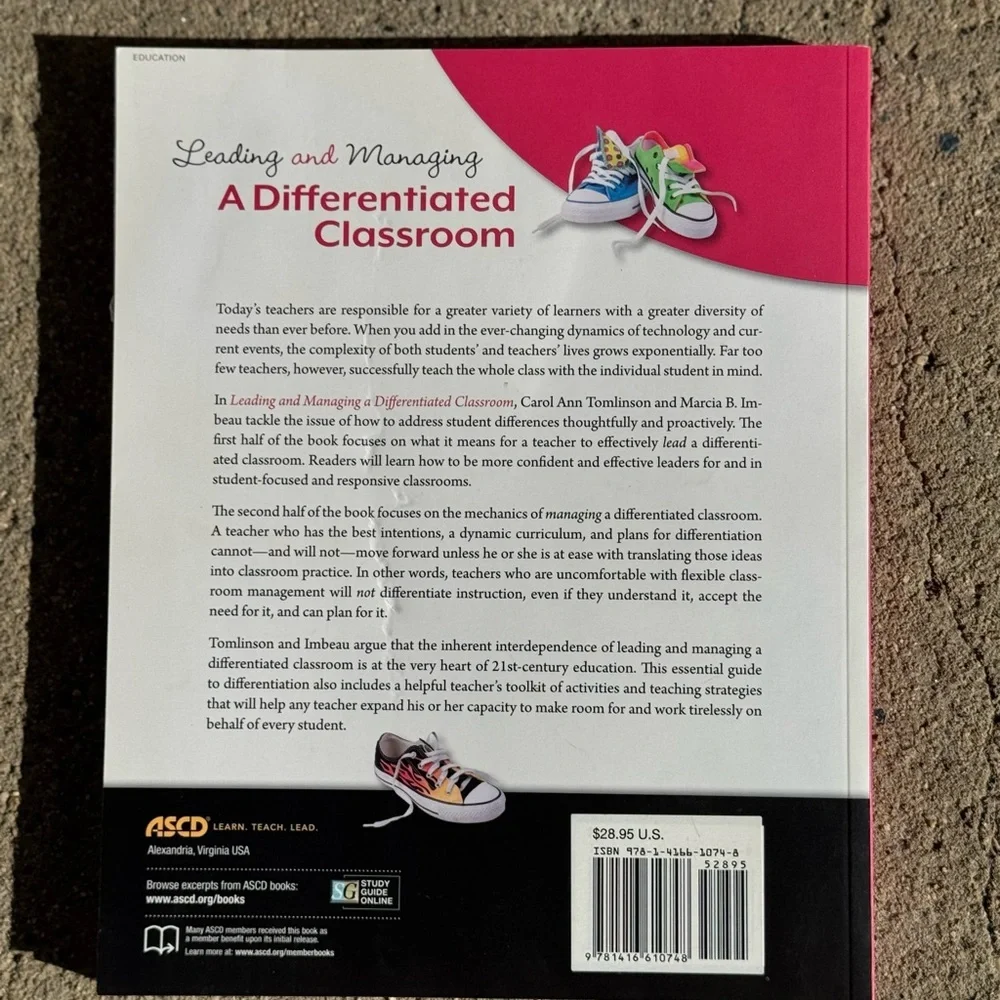 Leading and Managing‎ a Differentiated Classroom Book